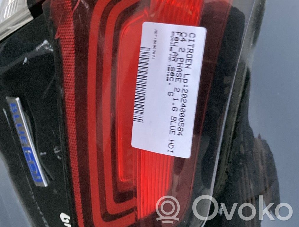 Citroen C4 II Tailgate rear/tail lights 
