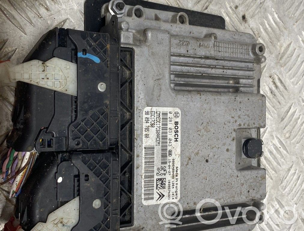 Citroen C4 II Engine control unit/module 