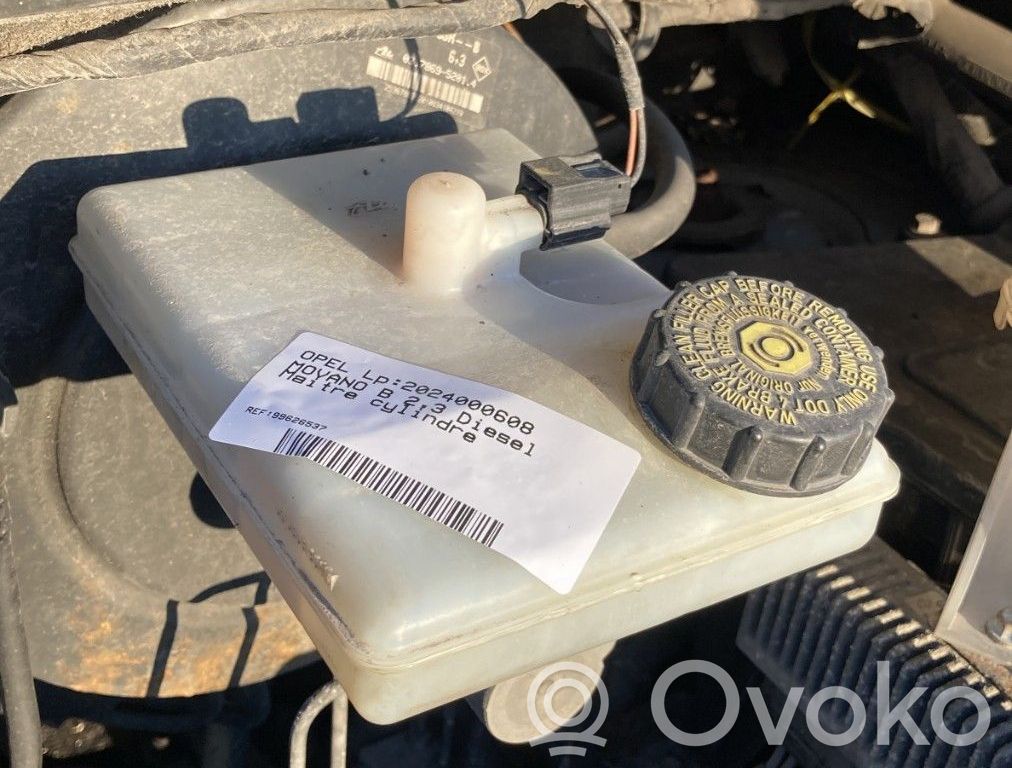 Opel Movano B Pääjarrusylinteri 