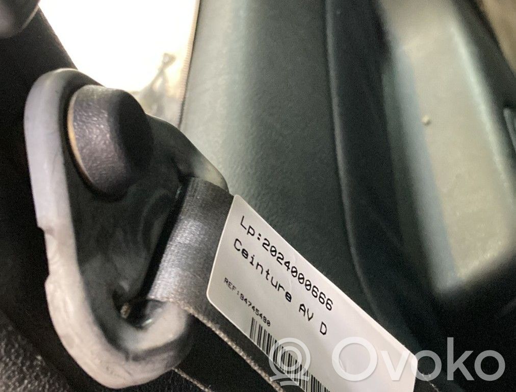 Renault Clio II Cintura di sicurezza anteriore 