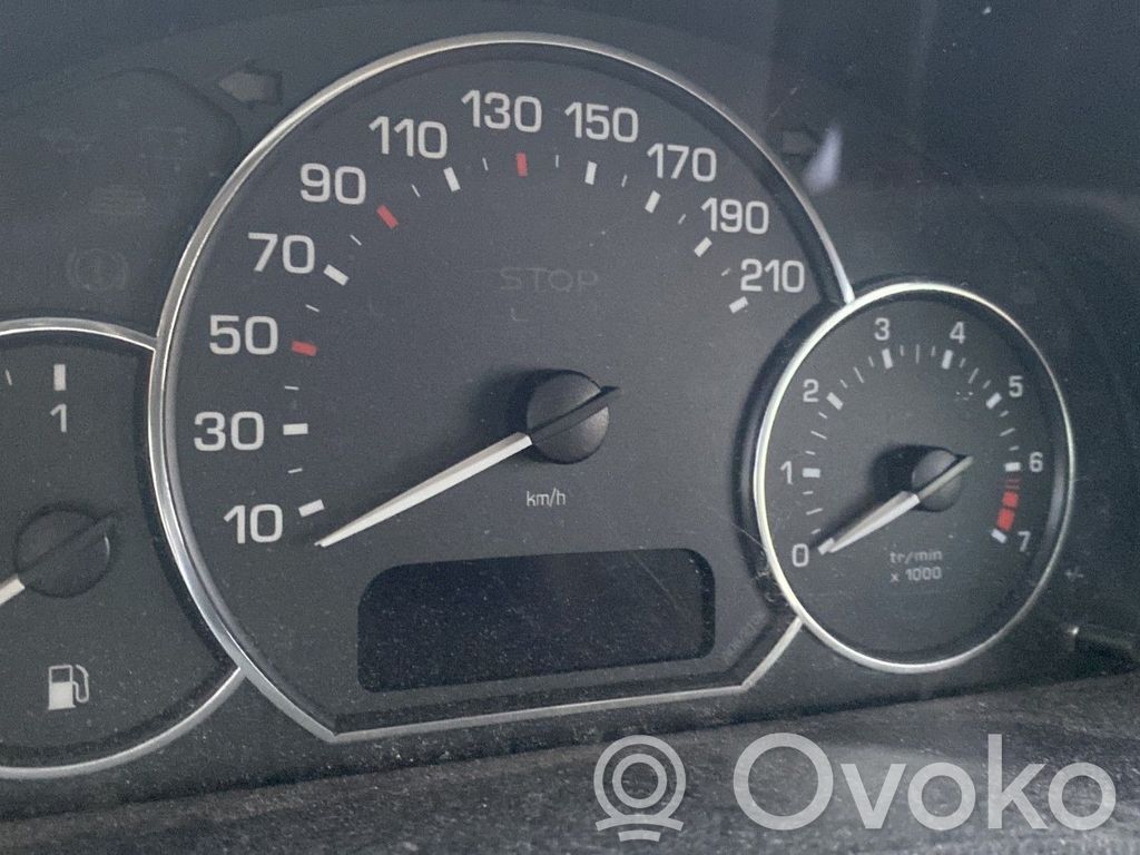 Peugeot 1007 Compteur de vitesse tableau de bord 