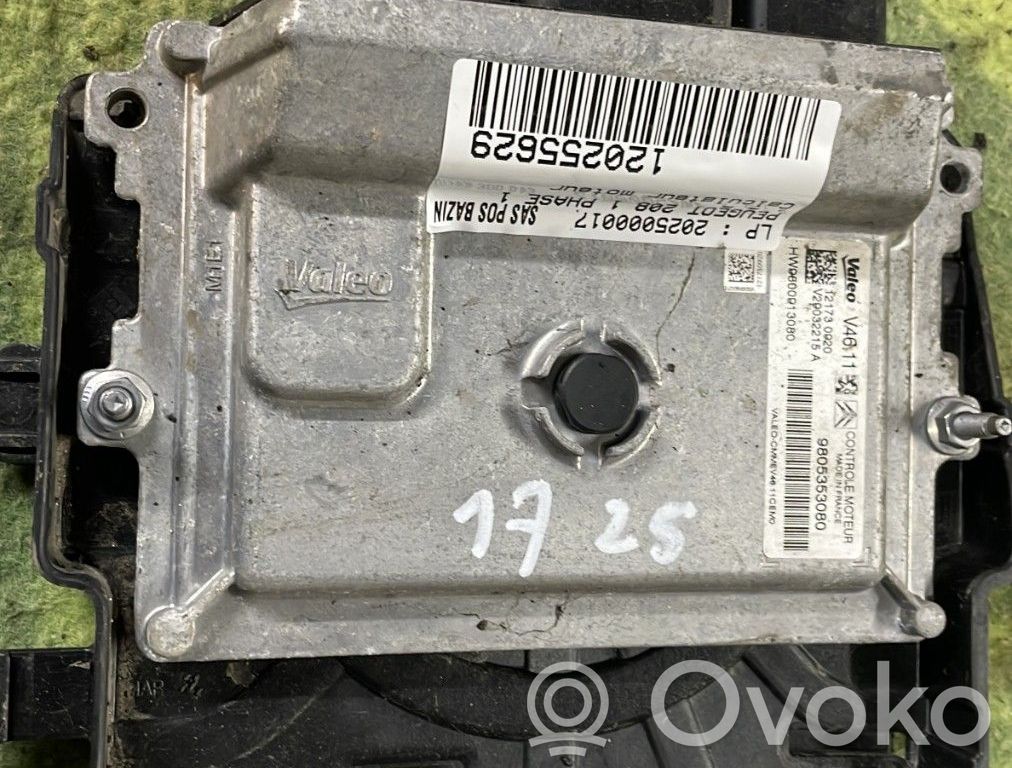 Peugeot 208 I Engine control unit/module 