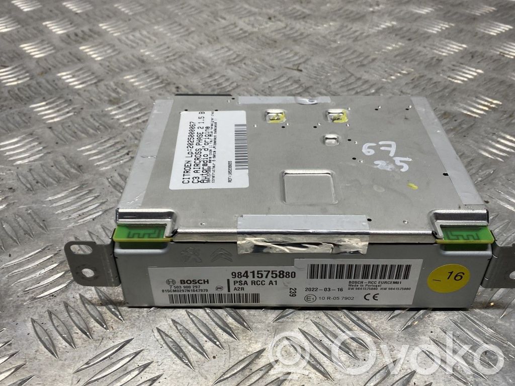 Citroen C3 Aircross Panel / Radioodtwarzacz CD/DVD/GPS 