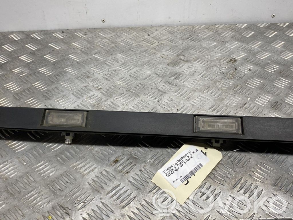 Citroen Jumper Éclairage de plaque d'immatriculation 