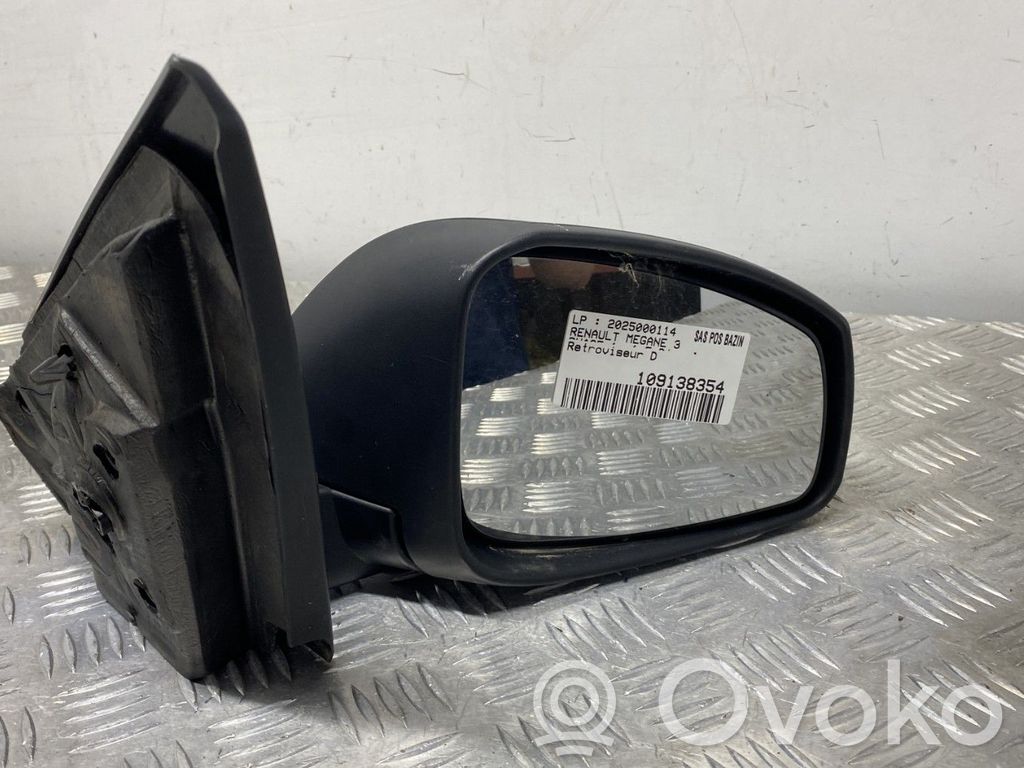Renault Megane III Oglindă exterioară manuală 