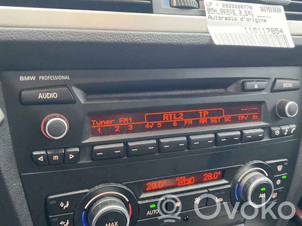 BMW 3 E90 E91 Radio/CD/DVD/GPS head unit 