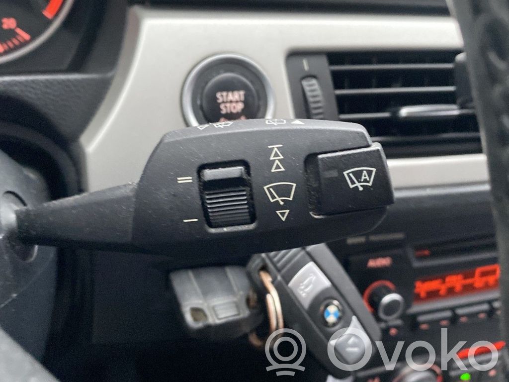 BMW 3 E90 E91 Bloc semnalizator și ștergător parbriz 