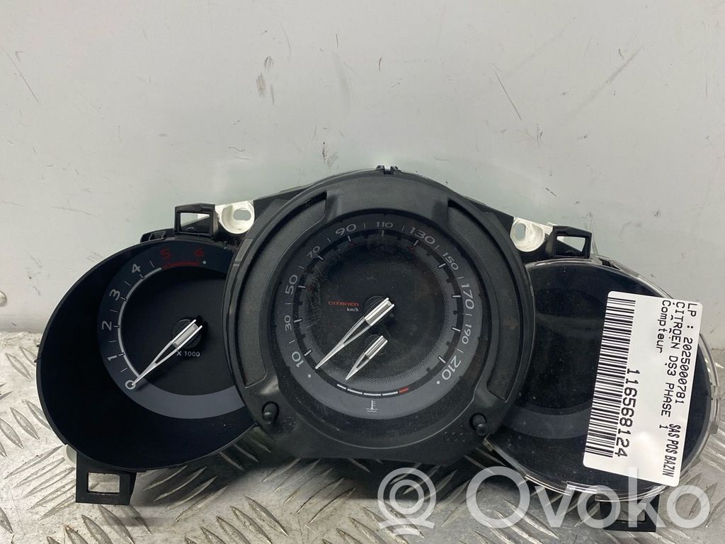 Citroen DS3 Tachimetro (quadro strumenti)