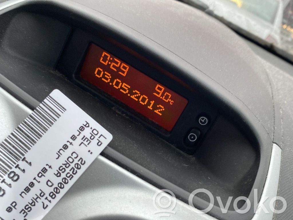 Opel Corsa D Ecran/afișaj/ecran mic 