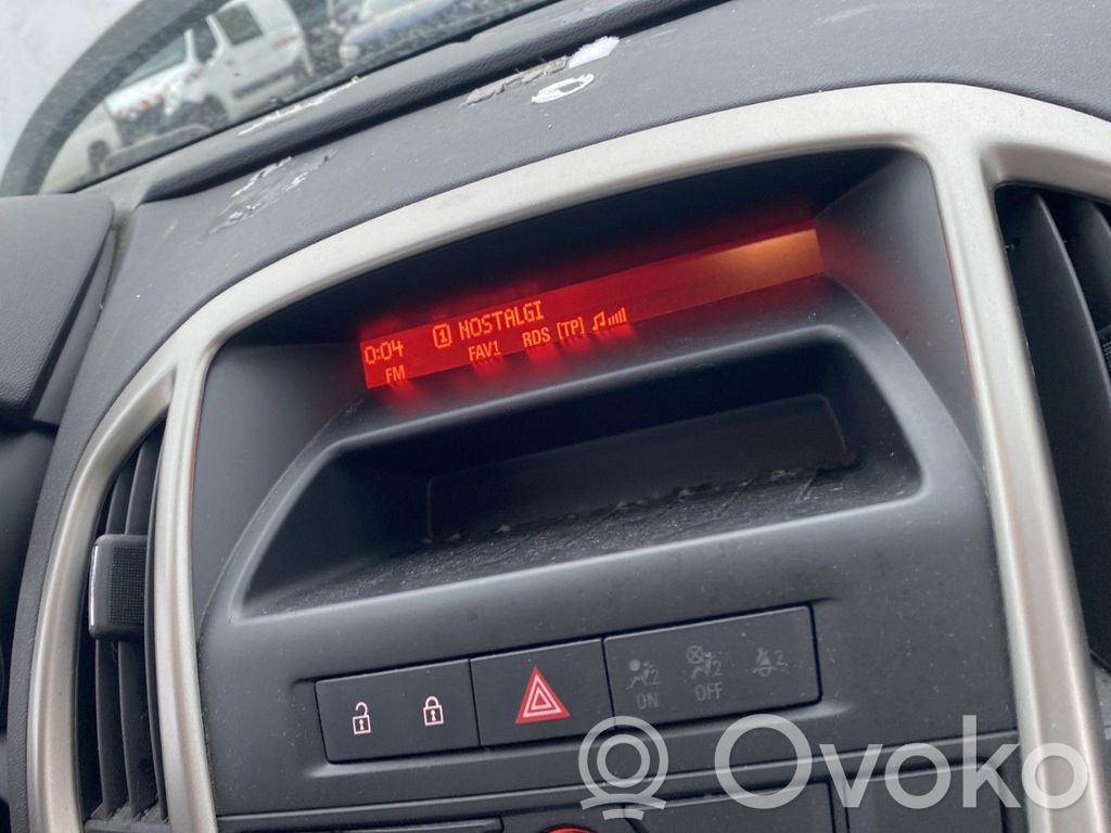 Opel Astra J Screen/display/small screen 