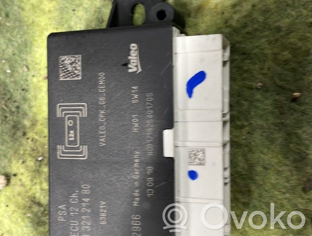 Peugeot 508 II Parking PDC control unit/module 