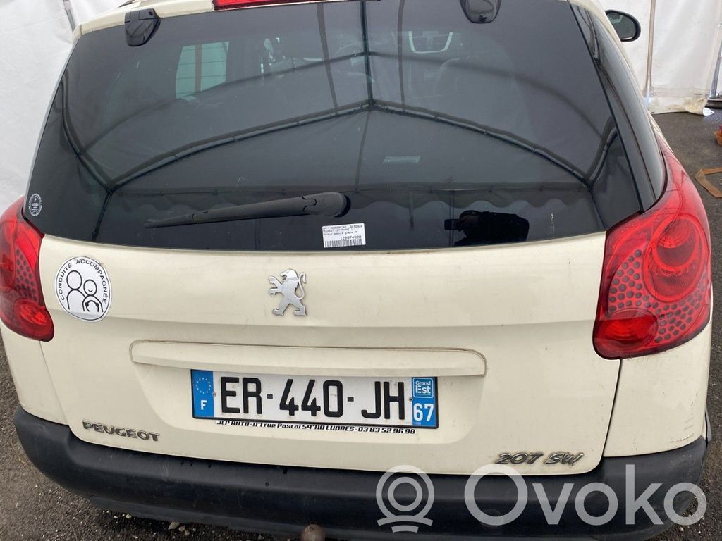 Peugeot 207 Puerta del maletero/compartimento de carga 