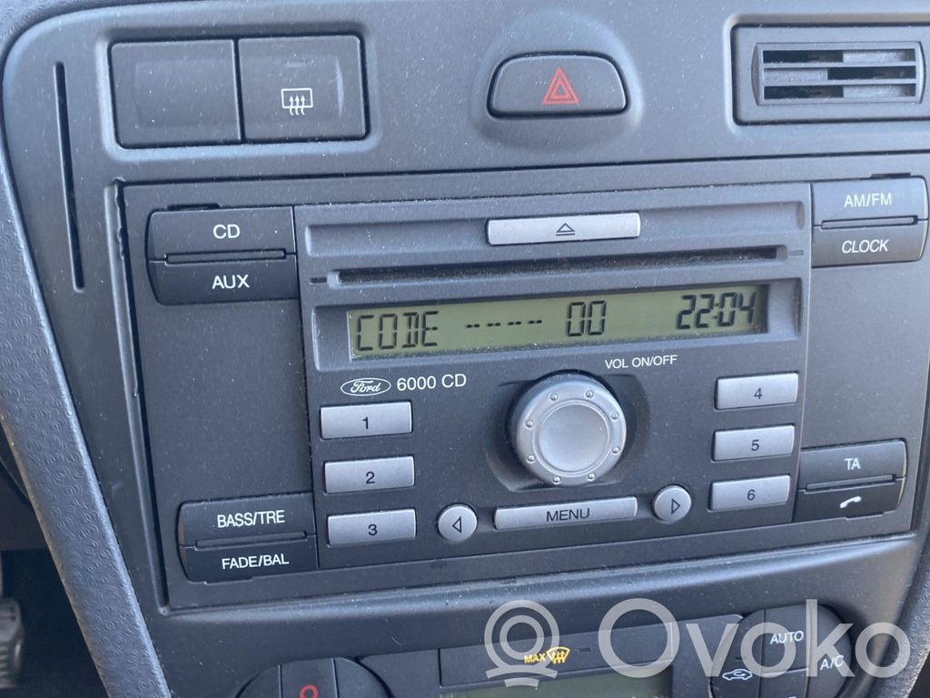 Ford Fusion Panel / Radioodtwarzacz CD/DVD/GPS