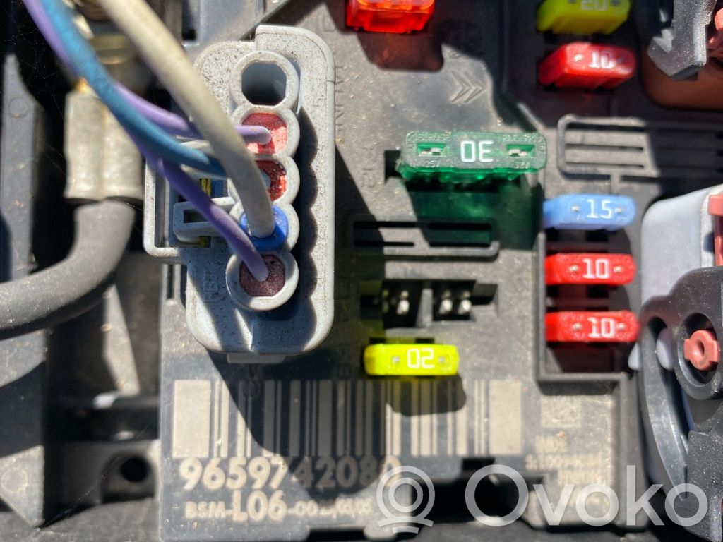 Peugeot 307 BSM Control unit 