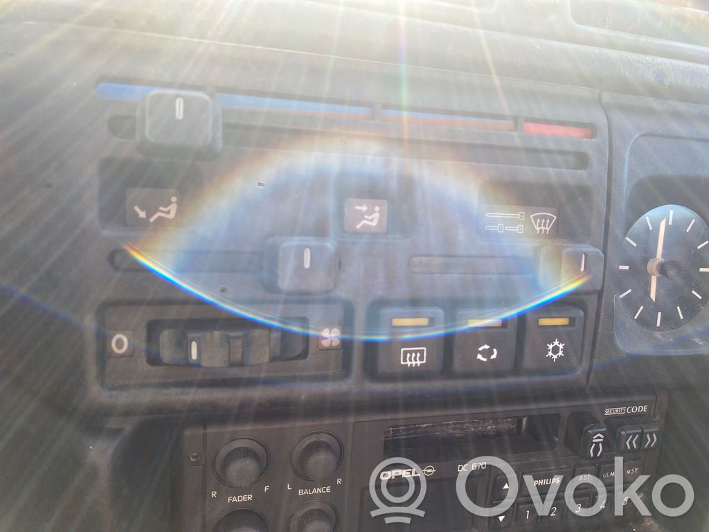 Opel Calibra Climate control unit 