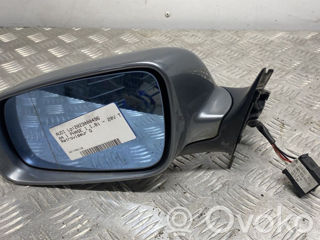 Audi A4 S4 B5 8D Manualne lusterko boczne drzwi przednich 