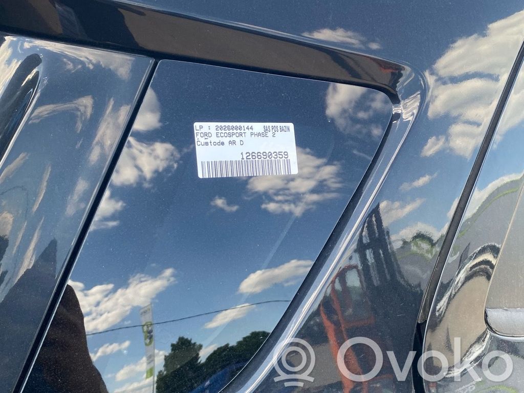 Ford Ecosport Rear side window 