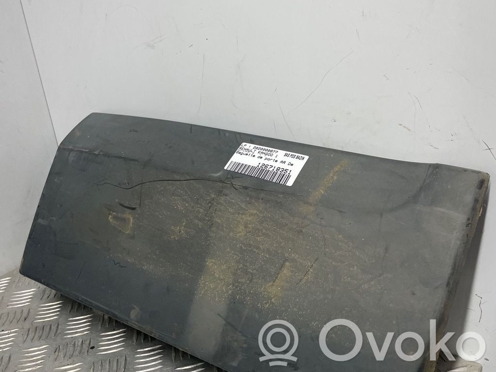 Renault Kangoo I Mască ușă spate (turnată) 