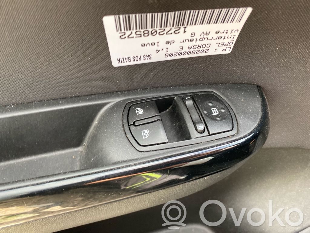 Opel Corsa E Comutator comandă geamuri electrice 