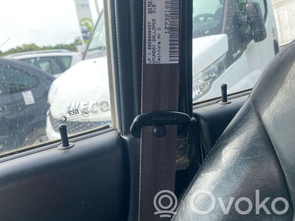 Hyundai Galloper Cinturón delantero