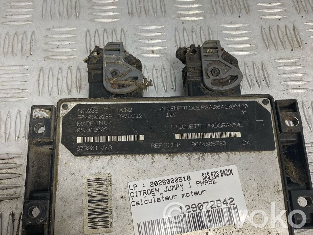 Citroen Jumpy Unitate/modul de control motor 