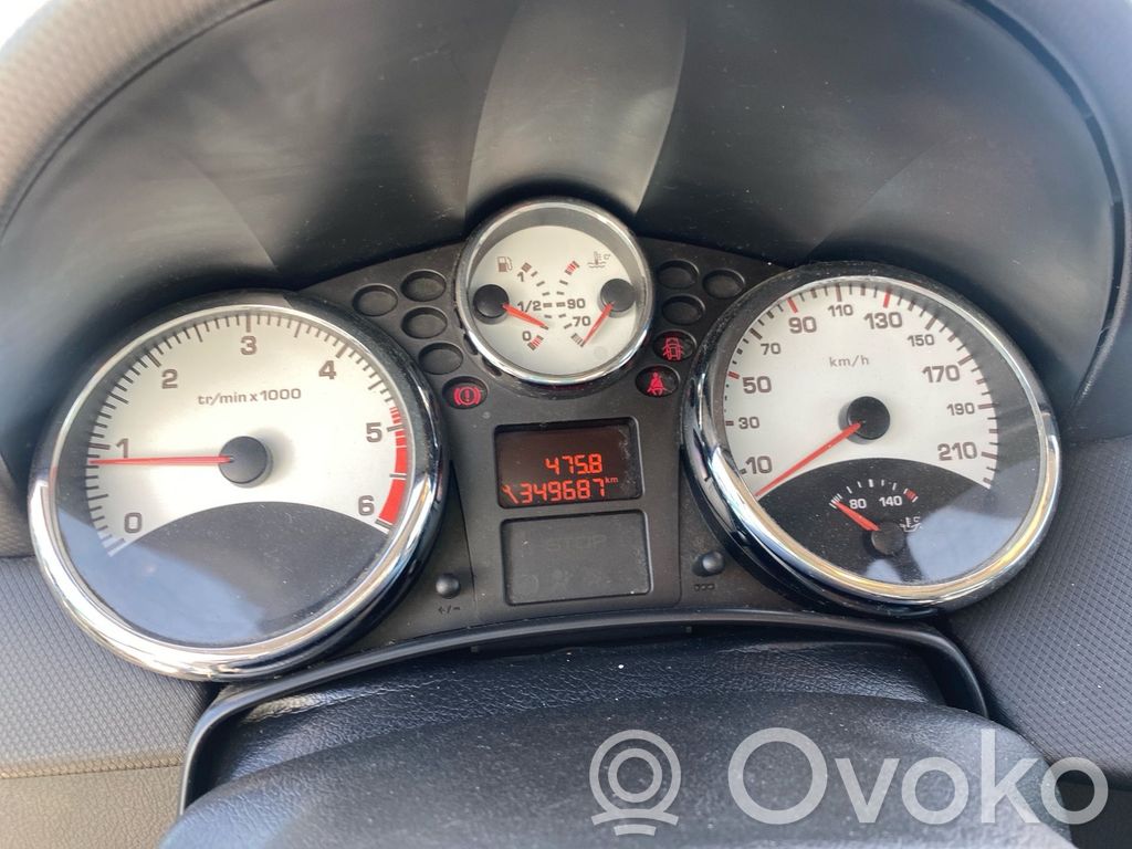 Peugeot 207 Vitezometru (grup de instrumente) 