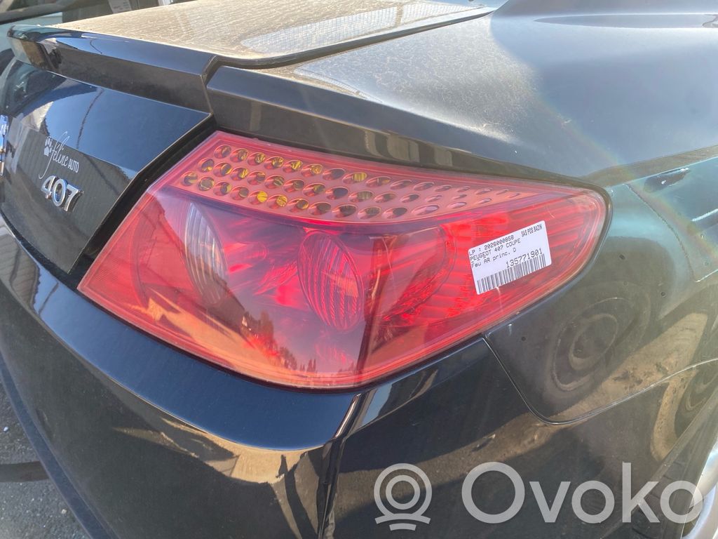 Peugeot 407 Luci posteriori 