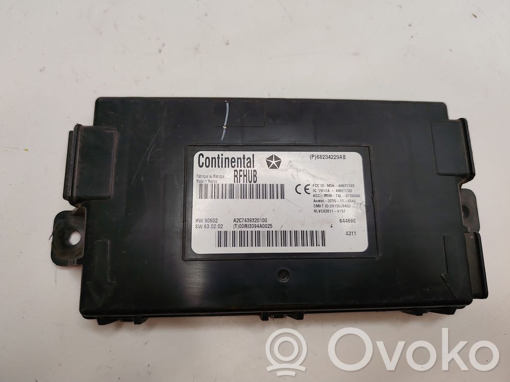 Moduł / Sterownik systemu uruchamiania bezkluczykowego   68234229AB,A2C7439320100