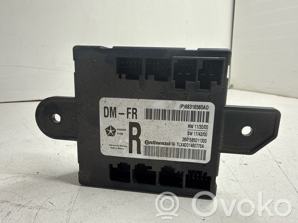 Unité de commande module de porte   68316560AD,2841585011300