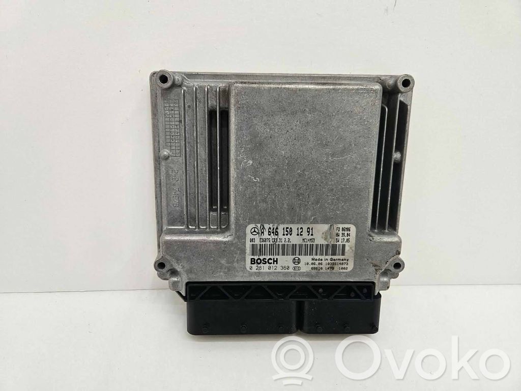 Mercedes-Benz Vito Viano W639 Sterownik / Moduł ECU 