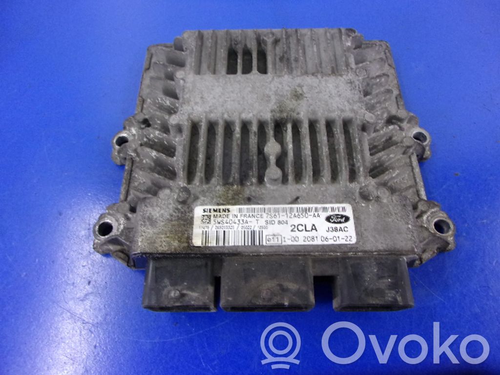Ford Fiesta Unidad de control/módulo ECU del motor 
