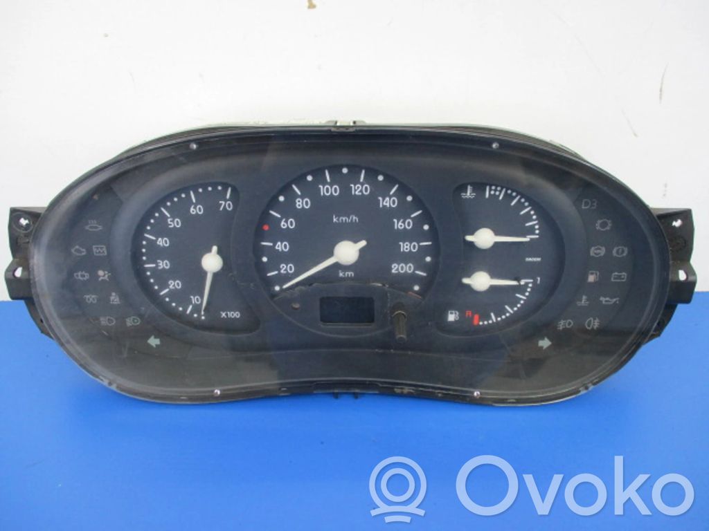 Renault Clio II Licznik / Prędkościomierz 