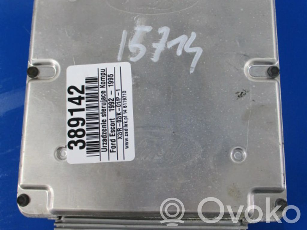 Ford Escort Unidad de control/módulo ECU del motor 
