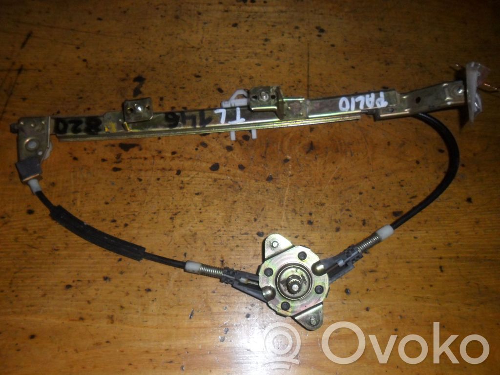 Regulador de puerta trasera con motor