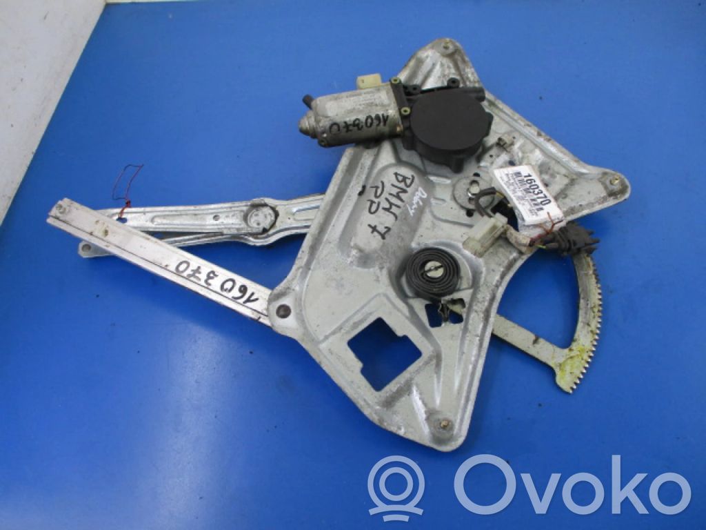 Front door window regulator with motor