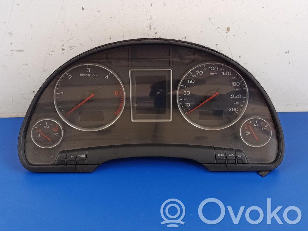 Audi A4 S4 B6 8E 8H Vitezometru (grup de instrumente)