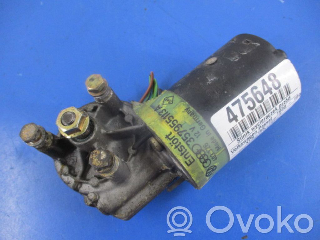 Volkswagen PASSAT B3 Mechanizm i silniczek wycieraczek szyby przedniej / czołowej 