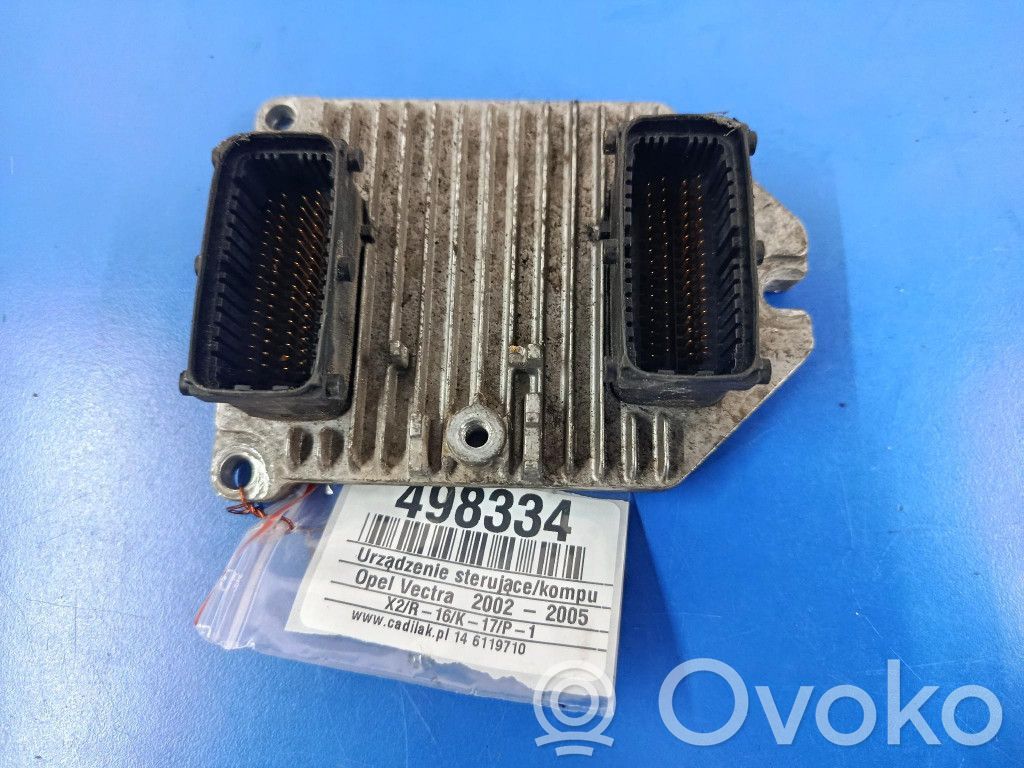 Opel Vectra C Unidad de control/módulo ECU del motor 