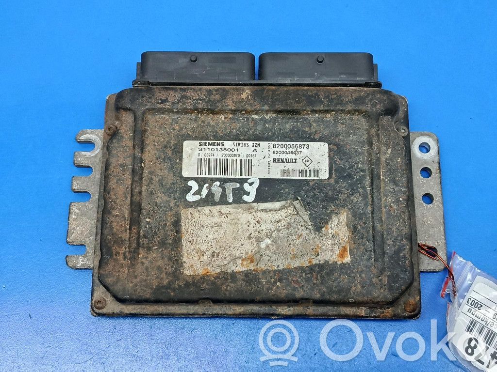 Engine control unit/module ECU   8200056873,8200056873