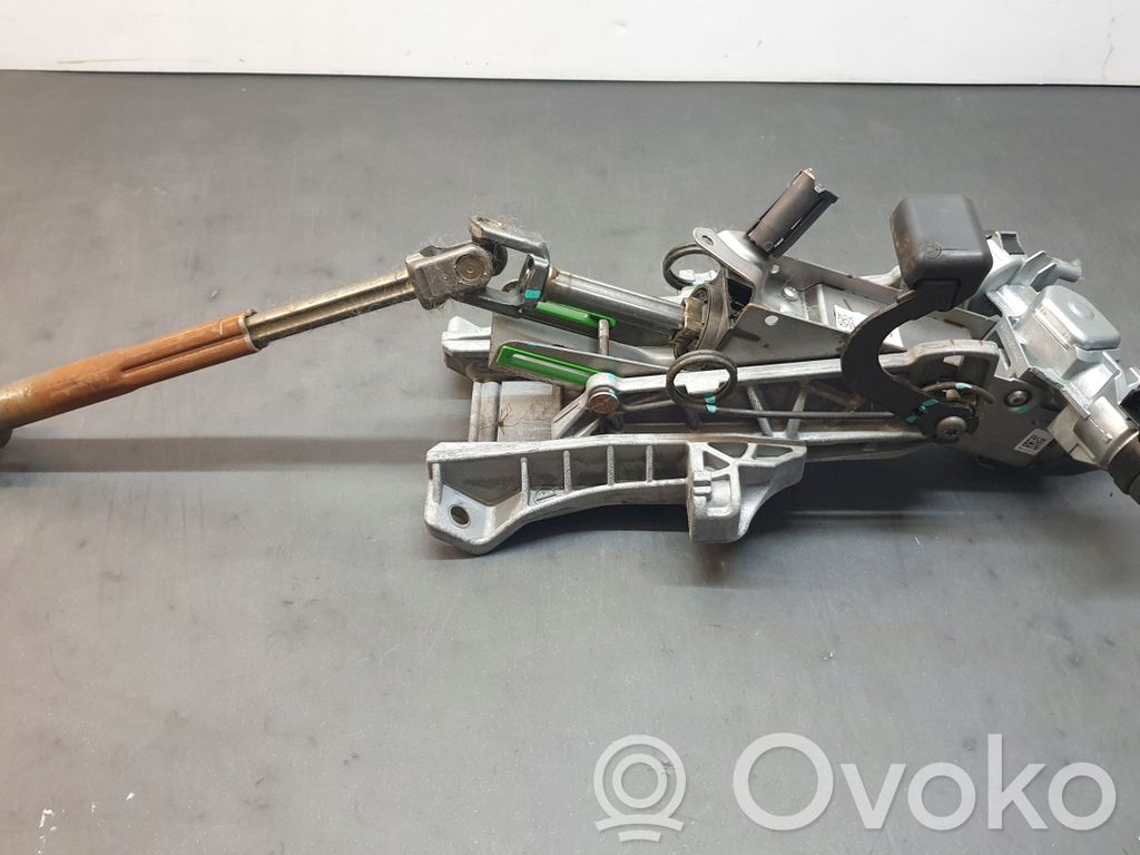 Steering wheel axle