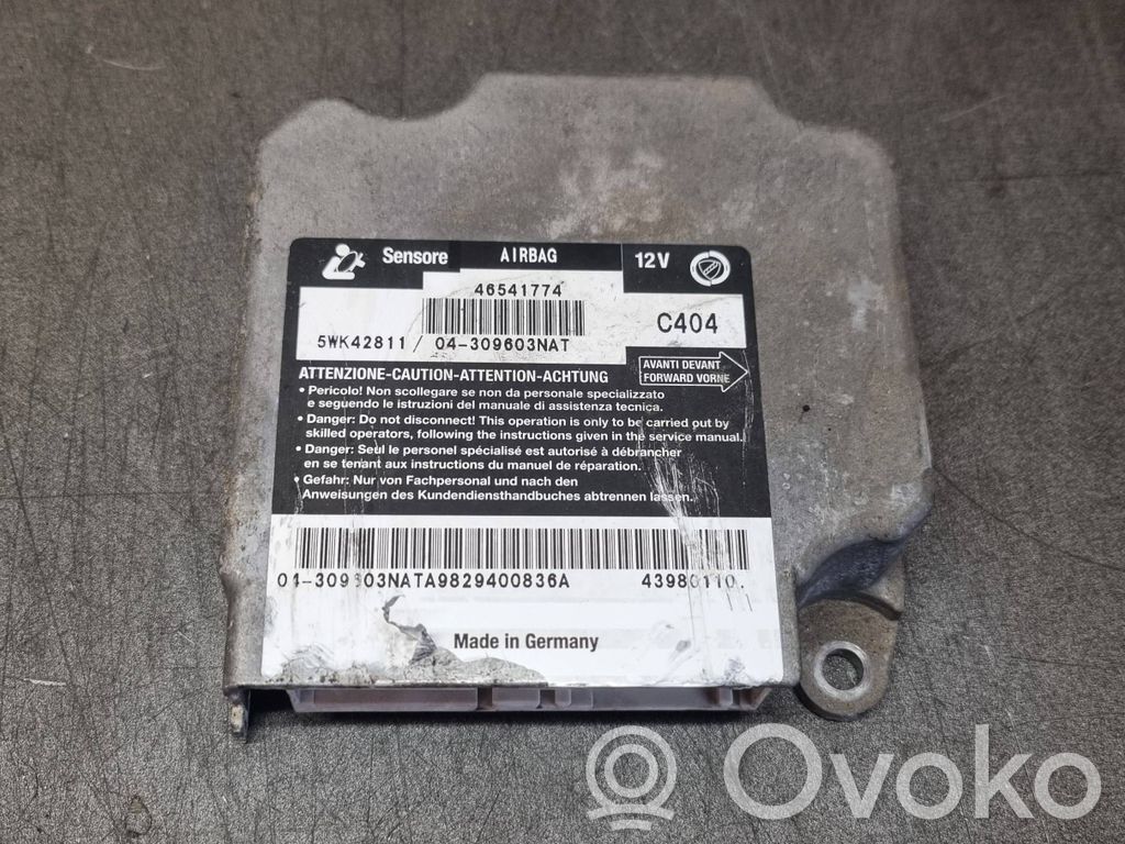 Fiat Bravo - Brava Airbag control unit/module 