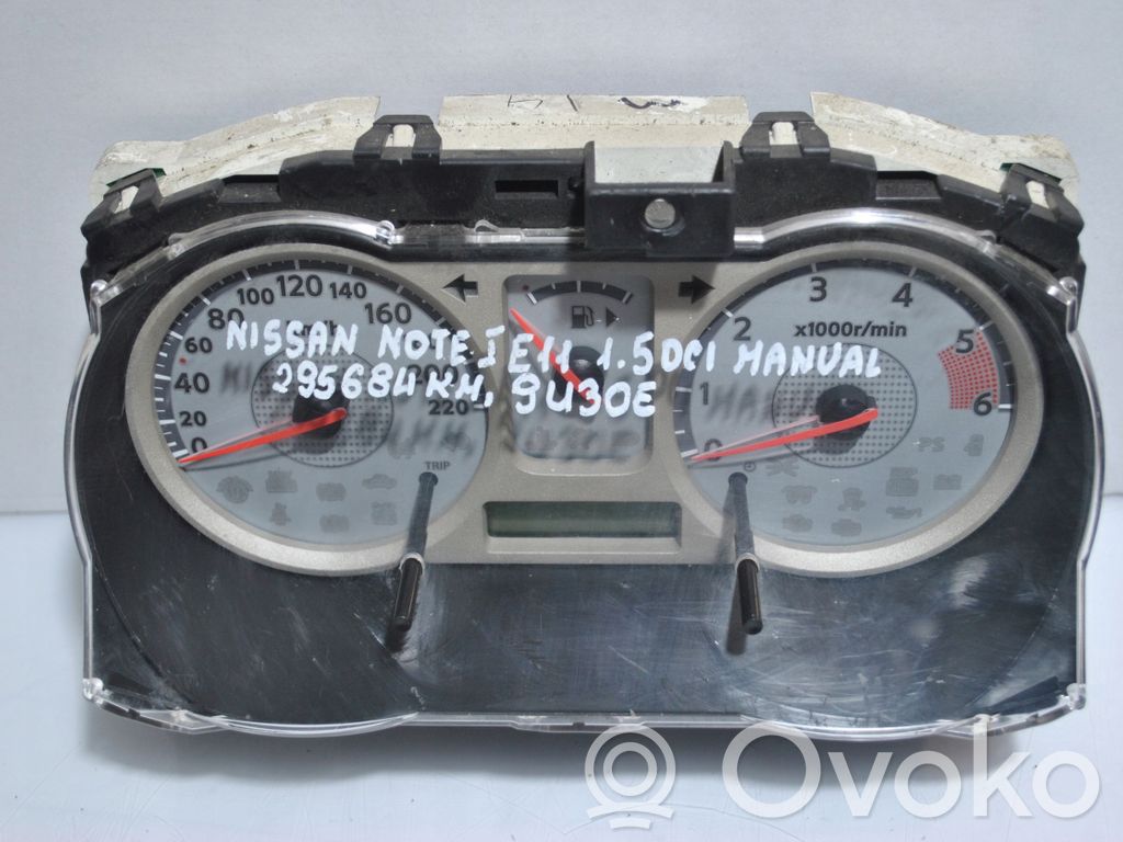 Nissan Note (E11) Speedometer (instrument cluster) 