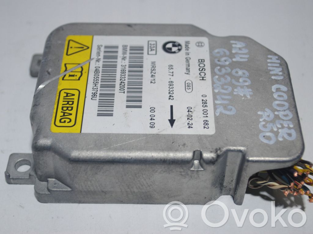 Mini One - Cooper R50 - 53 Airbag control unit/module 