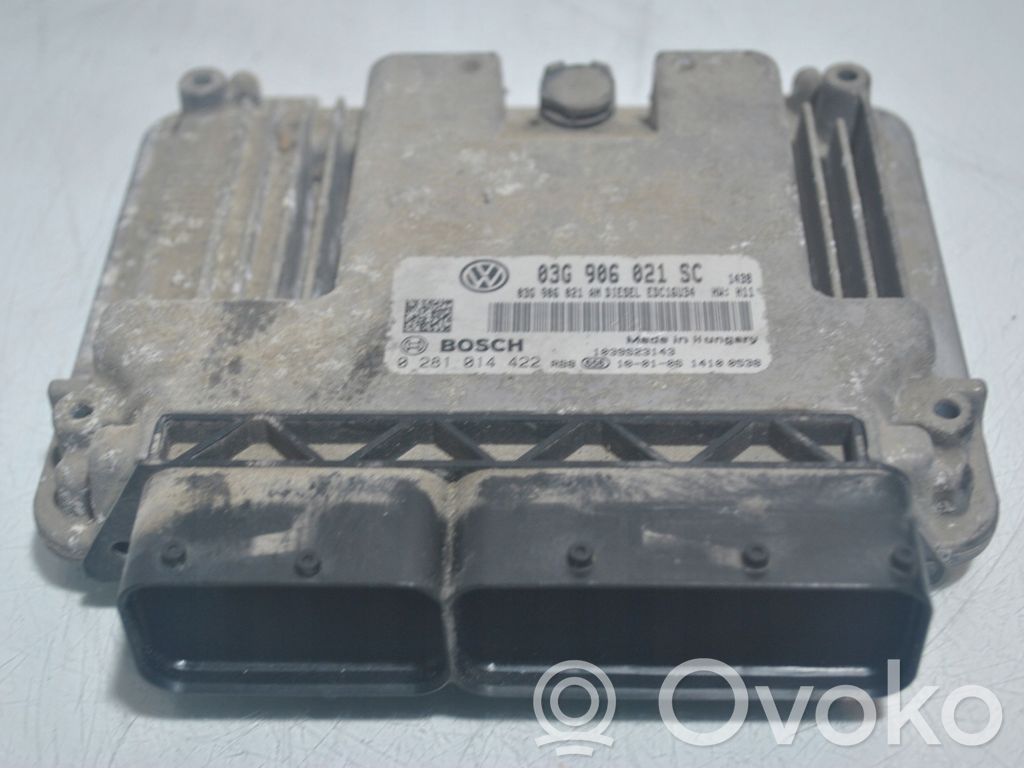 Seat Leon (1P) Engine control unit/module 
