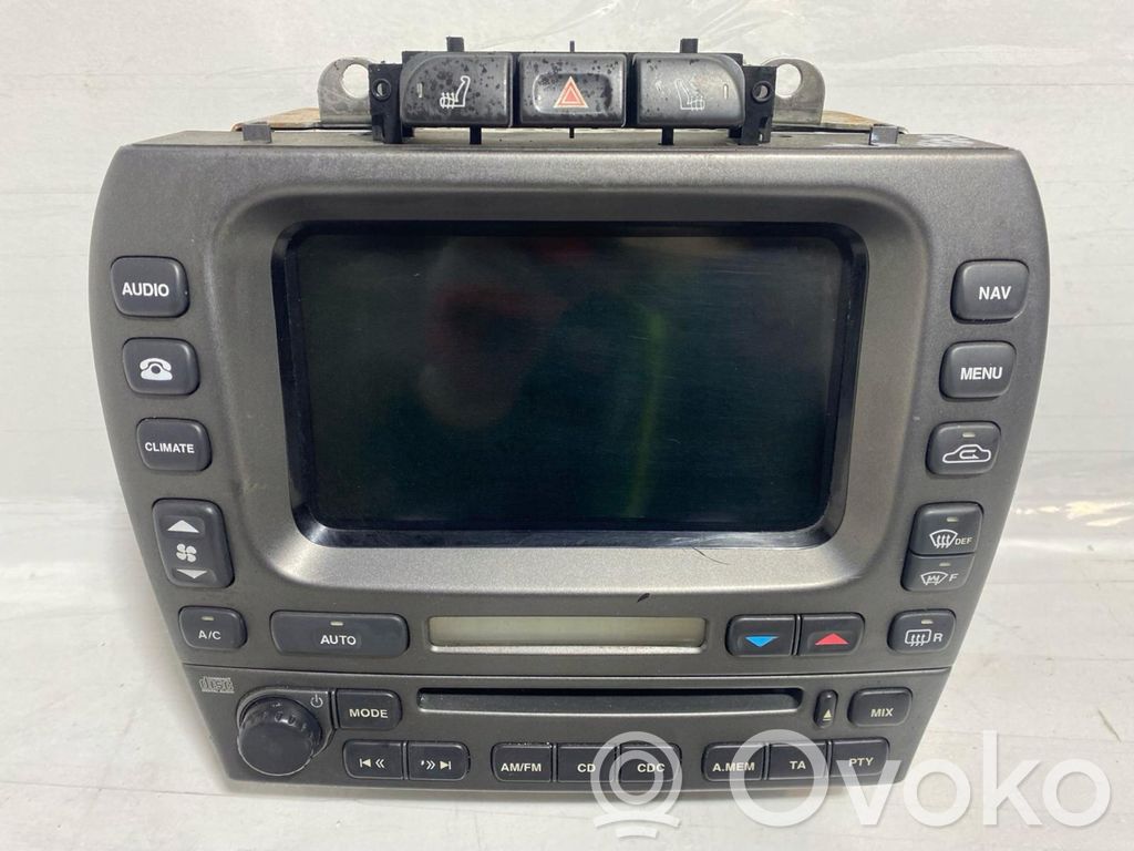 Jaguar X-Type Radio/CD/DVD/GPS head unit 