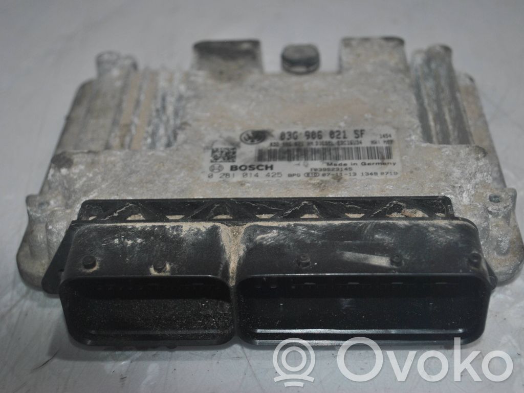 Engine control unit/module   03G906021SF,0281014425,03G906021AN,03G906021AA