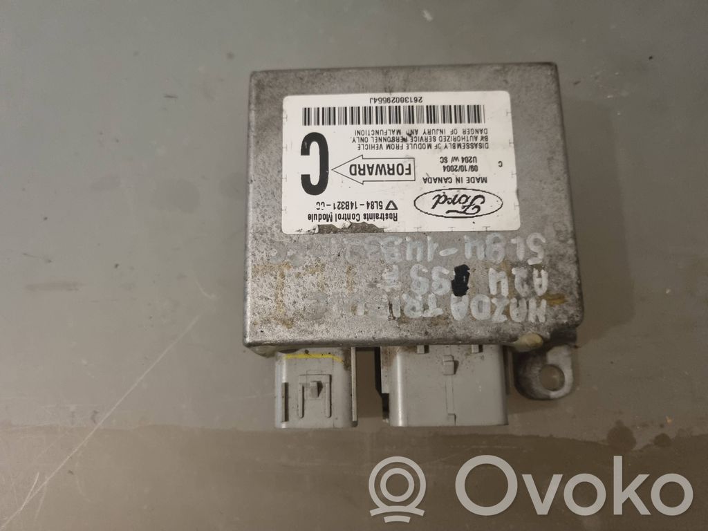 Mazda Tribute Airbag control unit/module 