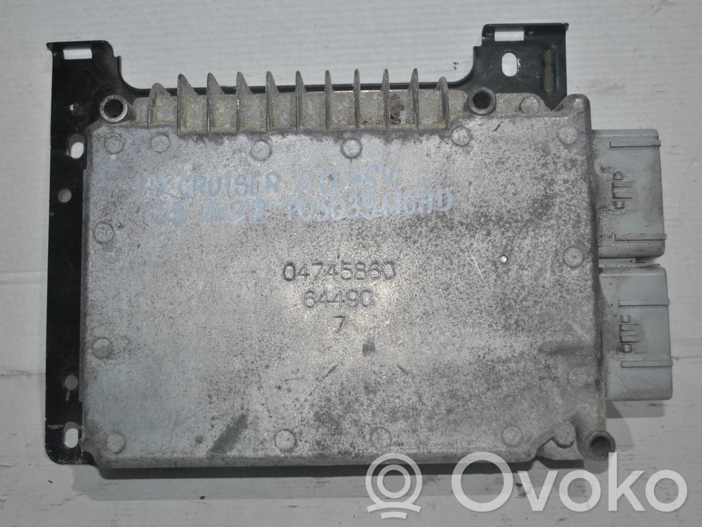 Engine control unit/module   P05033116AD,05033116AD,569908