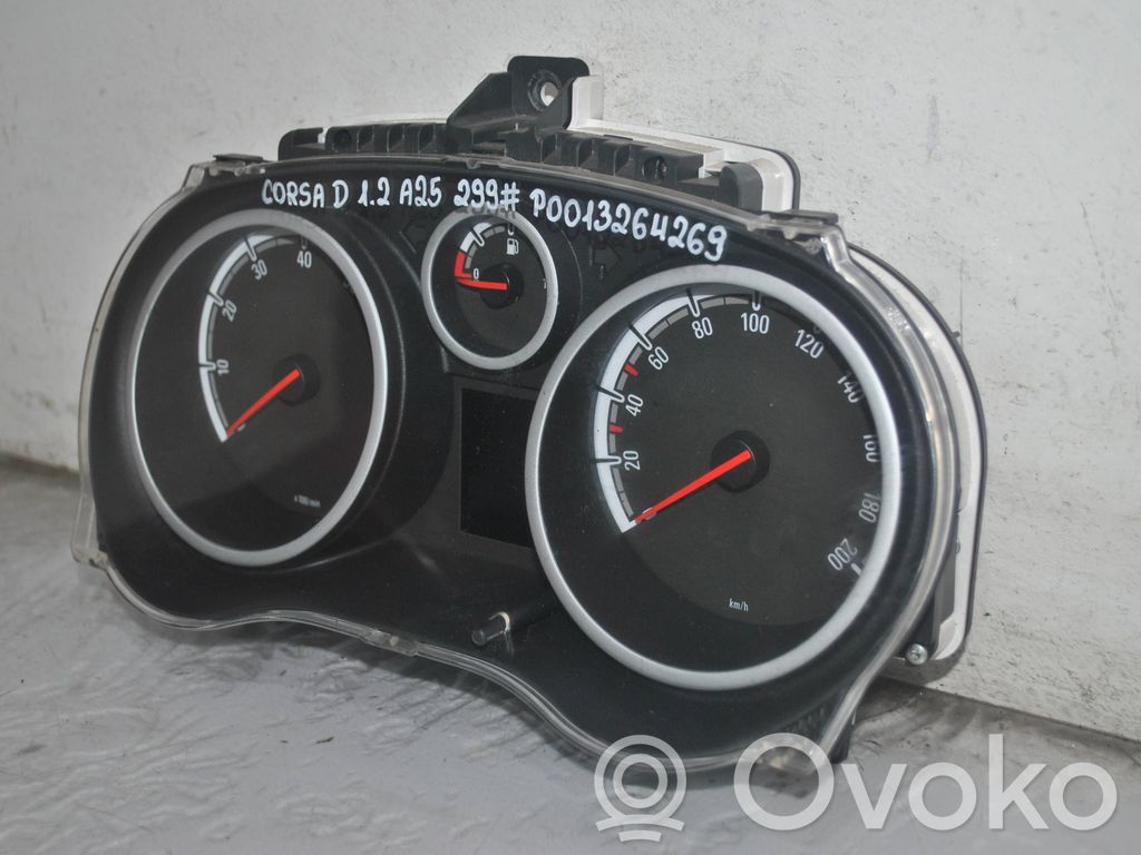 Opel Corsa D Speedometer (instrument cluster) 