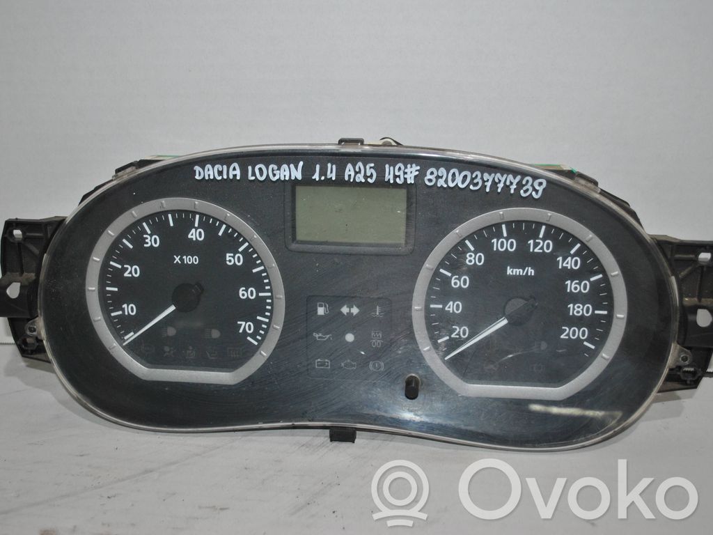 Dacia Logan I Speedometer (instrument cluster) 